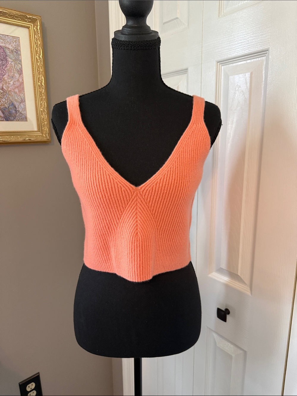 J.Crew Cashmere Blend Cropped Sweater Tank